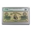 1861 $50 (T-16) Jefferson Davis VF-30 PMG