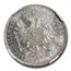 1861-A Austria Silver Florin MS-63 NGC