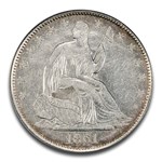 1861 Confederate States of America 50¢ Restrike MS-64 PCGS