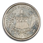1861 Confederate States of America 50¢ Restrike MS-64 PCGS