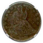 1861 CSA Half Dollar Restrike MS-64 NGC (B-8002)