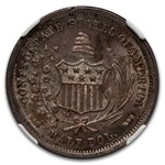 1861 CSA Half Dollar Restrike MS-65 NGC