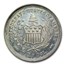 1861 CSA Half Dollar Scott Restrike MS-63 NGC (PL)