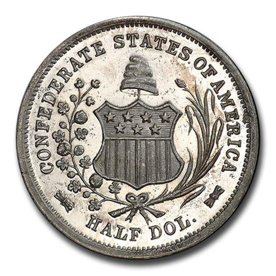 Scott Restrikes Buy 1861 CSA Half Dollar Scott Restrike MS-63 PCGS CAC | APMEX