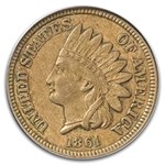 1861 Indian Head Cent AU-55 PCGS