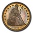 1861 Liberty Seated Dollar PR-66 PCGS