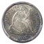 1861 Liberty Seated Half Dime MS-66 PCGS