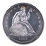1861 Liberty Seated Half Dollar PF-64 Cameo NGC