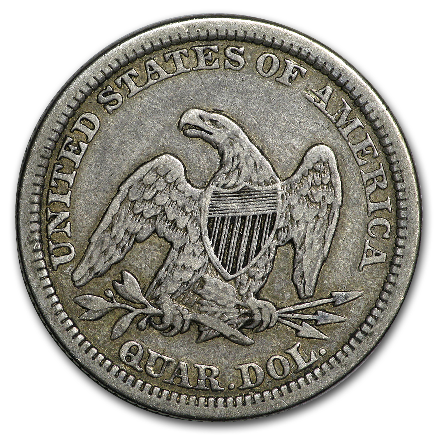 Buy 1861 Liberty Seated Quarter XF | APMEX