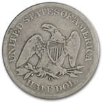 1861-O Liberty Seated Half Dollar Good