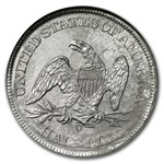 1861-O Liberty Seated Half Dollar NGC (SS-Republic Shipwreck)