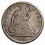 1861-O Liberty Seated Half Dollar VG