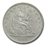 1861-O Liberty Seated Half NGC (SS-Republic, Louisiana Issue)