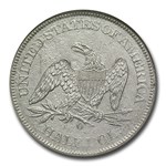 1861-O Liberty Seated Half NGC (SS-Republic, Louisiana Issue)