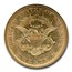 1861-S $20 Liberty Gold Double Eagle AU-50 NGC (SS Republic)
