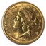 1861-S $20 Liberty Gold Double Eagle AU-53 NGC (SS Republic)