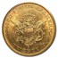 1861-S $20 Liberty Gold Double Eagle AU-53 NGC (SS Republic)