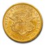 1861-S $20 Liberty Gold Double Eagle AU-58 PCGS CAC