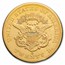1861-S $20 Liberty Gold Double Eagle VF Details (Cleaned)