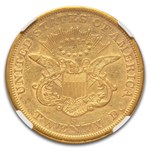 1861-S $20 Liberty Gold Double Eagle XF-45 NGC
