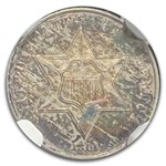 1861 Three Cent Silver PF-66 NGC