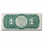 1862 $1.00 Legal Tender Salmon P. Chase AU (Fr#16C)