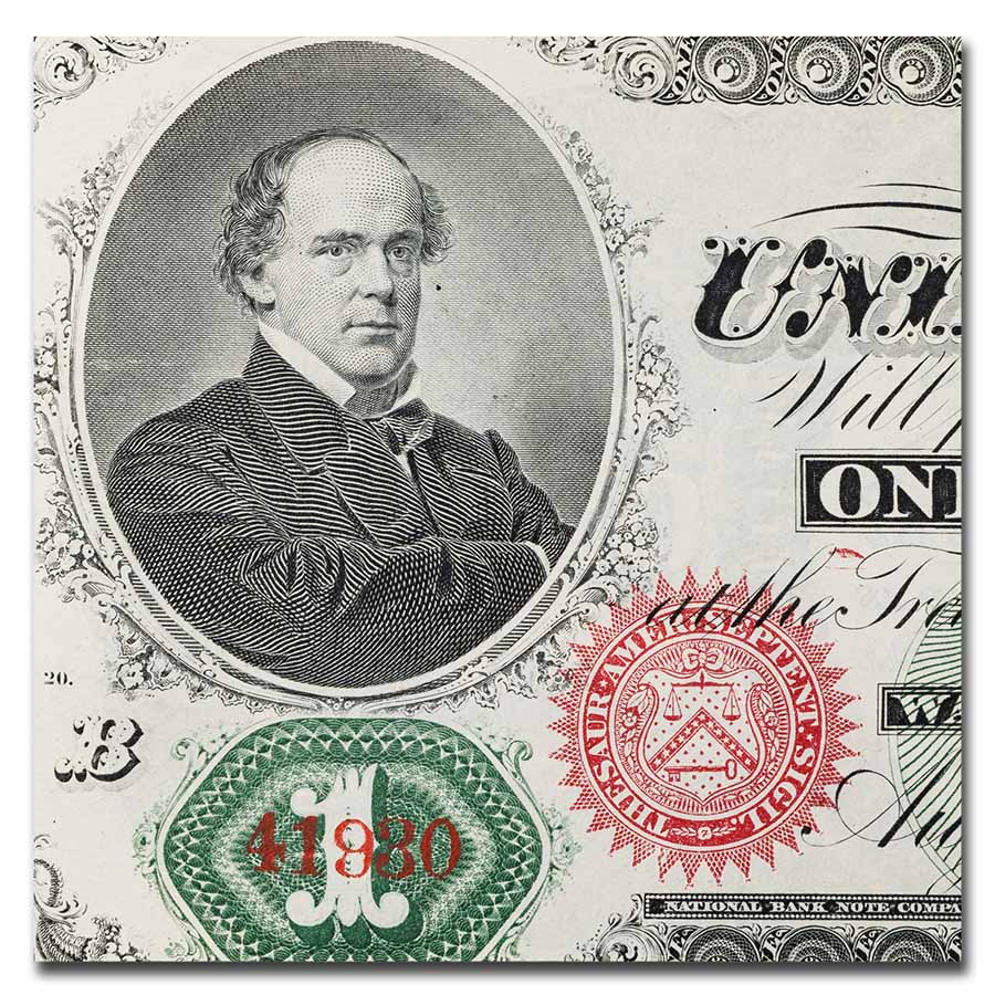 Buy 1862 $1.00 Legal Tender Salmon P. Chase AU (Fr#16C) | APMEX