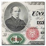 1862 $1.00 Legal Tender Salmon P. Chase AU (Fr#16C)