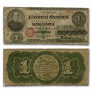 1862 $1.00 Legal Tender Salmon P. Chase Fine (Fr#16)