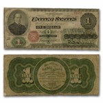 1862 $1.00 Legal Tender Salmon P. Chase Fine (Fr#16)