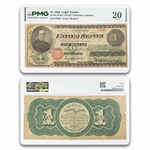 1862 $1.00 Legal Tender Salmon P. Chase VF-20 PMG (Fr#16)