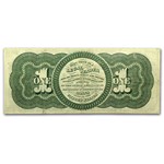 1862 $1.00 Legal Tender Salmon P. Chase VF (Fr#16)