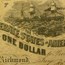 1862 $1.00 (T-44) Steamship at Sea, Lucy Pickens Fine
