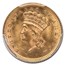 1862 $1 Indian Head Gold Dollar MS-64 PCGS
