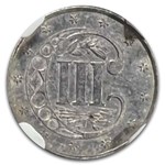 1862/1 Three Cent Silver MS-66+ NGC (FS-301)