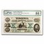 1862 $10.00 Richmond Virginia Treasury Note CU-64 EPQ PMG (CR-9)