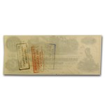 1862 $100 (T-39) Train Straight Steam AU