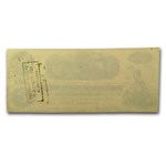 1862 $100 (T-40) Train Diffused Steam XF