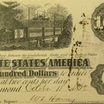 1862 $100 (T-40) Train Diffused Steam XF
