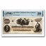 1862 $100 (T-41) Slaves/Cotton AU-58 PMG EPQ 4 Consec