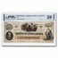 1862 $100 (T-41) Slaves/Cotton AU-58 PMG EPQ (5 Consec)