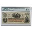 1862 $100 (T-41) Slaves Hoeing Cotton CU-63 PMG