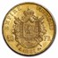 1862-1868 France Gold 50 Francs Napoleon III Laureate (BU)