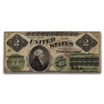 1862 $2.00 Legal Tender Hamilton VF (Fr#41A)