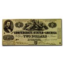 1862 $2.00 (T-42) South Strikes Down the Union Choice CU