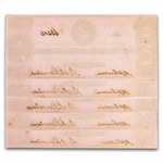 1862 $2.00 (T-54) Judah Benjamin CU 5 Consecutive