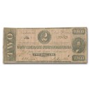 1862 $2.00 (T-54) Judah P. Benjamin Fine