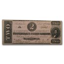 1862 $2.00 (T-54) Judah P. Benjamin XF