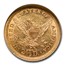 1862 $2.50 Liberty Gold Quarter Eagle MS-61 NGC