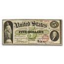 1862 $5.00 Demand Note New York VF (Fr#61c)